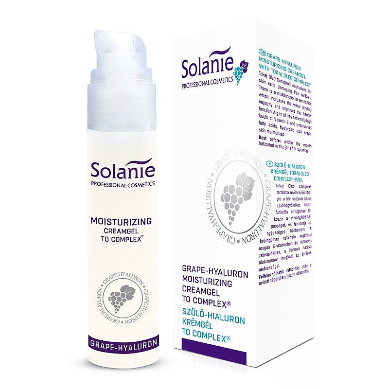 Дневен крем с хиалурон Solanie Hyalurone Moisturizing creamgel 50ml.