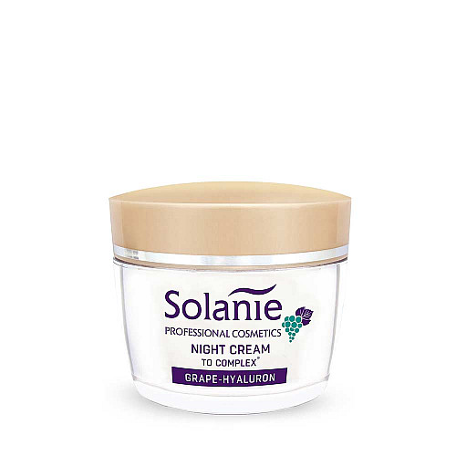 Нощен крем с хиалурон Solanie Night Cream 50ml.