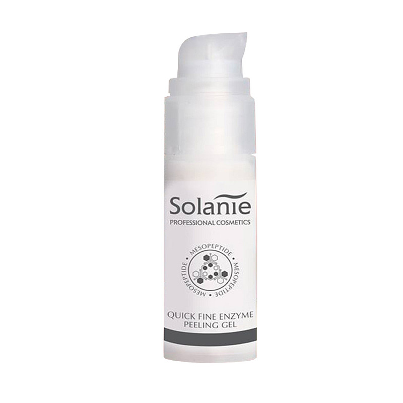 Ензимен гел пилинг с пептиди Solanie Quick Fine Enzyme Peeling Gel 30ml