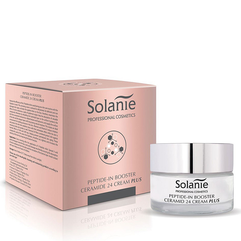 Богат възстановявщ крем с пептиди Solanie Peptide-In Booster Ceramid 24 plus 50ml