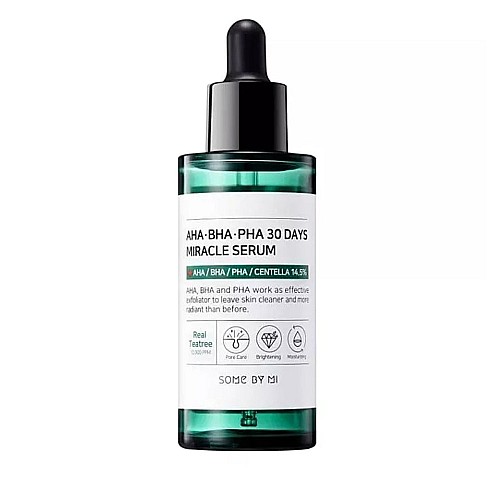 Серум против запушени пори и несъвършенства с AHA, BHA и PHA Some By Mi 30 Days Miracle 50ml