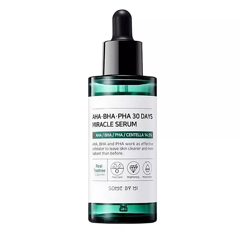 Серум против запушени пори и несъвършенства с AHA, BHA и PHA Some By Mi 30 Days Miracle 50ml