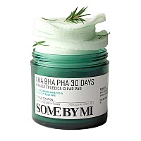 Ексфолиращи тампони за запушени пори и черни точки Some By Mi AHA BHA PHA Truecica Clear Pad 70бр