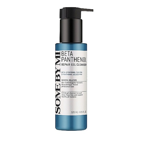 Нежен почистващ гел за суха кожа с пантенол Some By Mi Beta Panthenol Repair Gel Cleanser 120ml