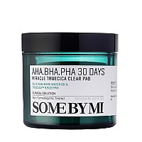 Ексфолиращи тампони за запушени пори и черни точки Some By Mi AHA BHA PHA Truecica Clear Pad 70бр