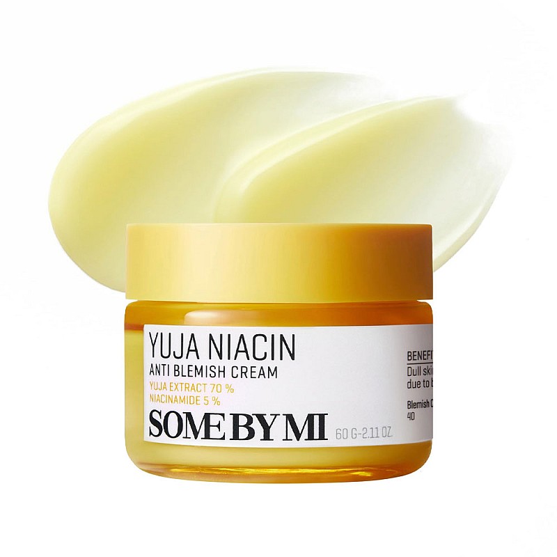 Крем с целенасочена грижа за пигментни петна Some By Mi Yuja Niacin Anti Blemish Cream 60ml
