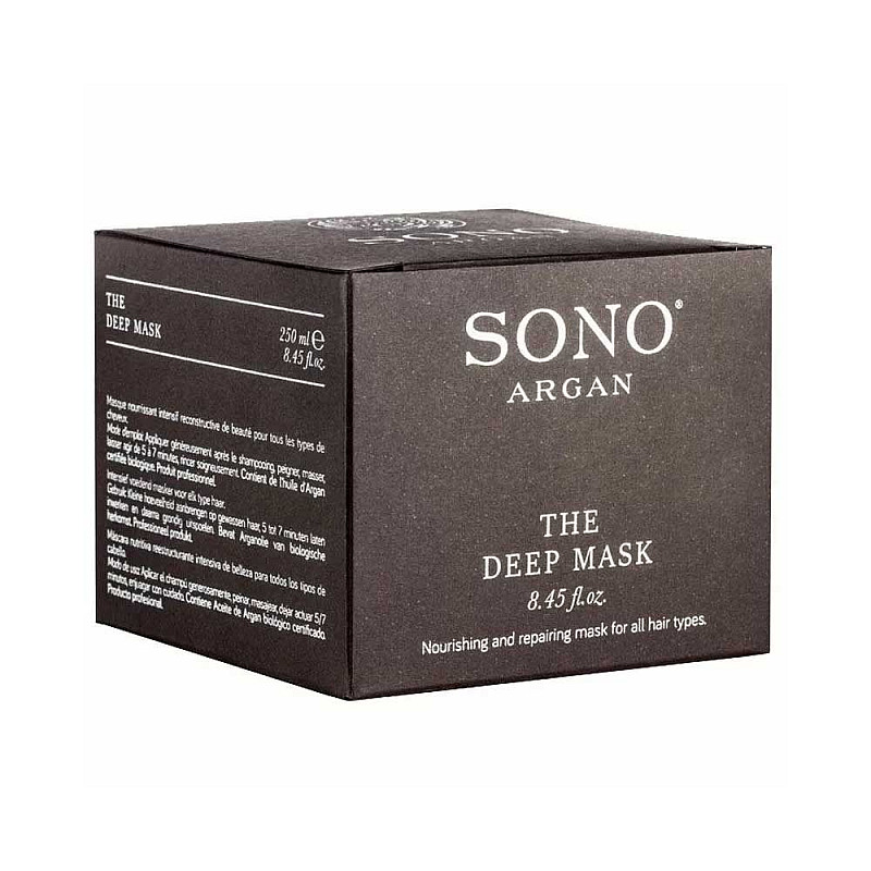 Възстановяваща и хидратираща маска с арган Sono Argan The Deep Mask 500ml