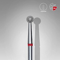 Диамантена фреза топка червена 3.5мм Staleks Expert Diamond
