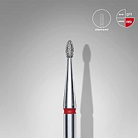 Диамантена фреза червена 1.6мм Staleks Expert Diamond