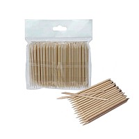 Дървени избутвачи за маникюр Staleks Orange Wooden Stick 75mm/100бр