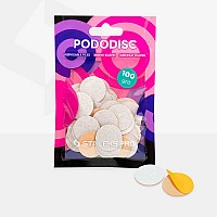 Файлове за диск за педикюр с мек слой 100грид Staleks Pododisc M 50бр