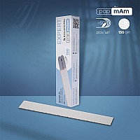Еднократни бели пили 150 грит Staleks 22 Expert 50бр