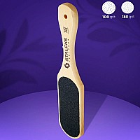 Дървена пила за педикюр Staleks Beauty & Care грит 100/180