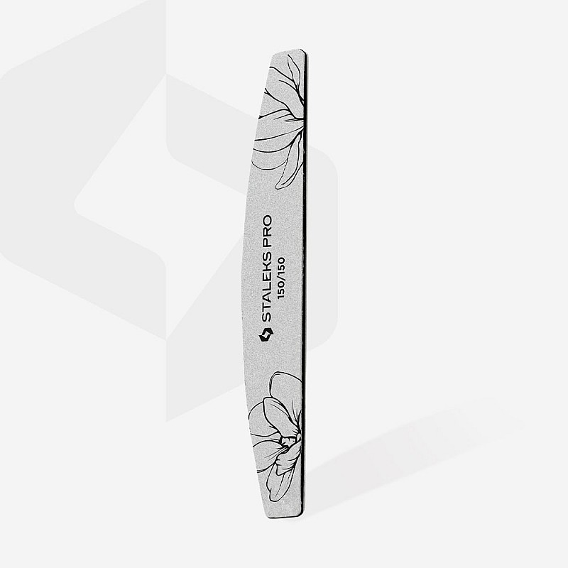 Пила за нокти полумесец 150/150 грит Staleks Expert Pro 