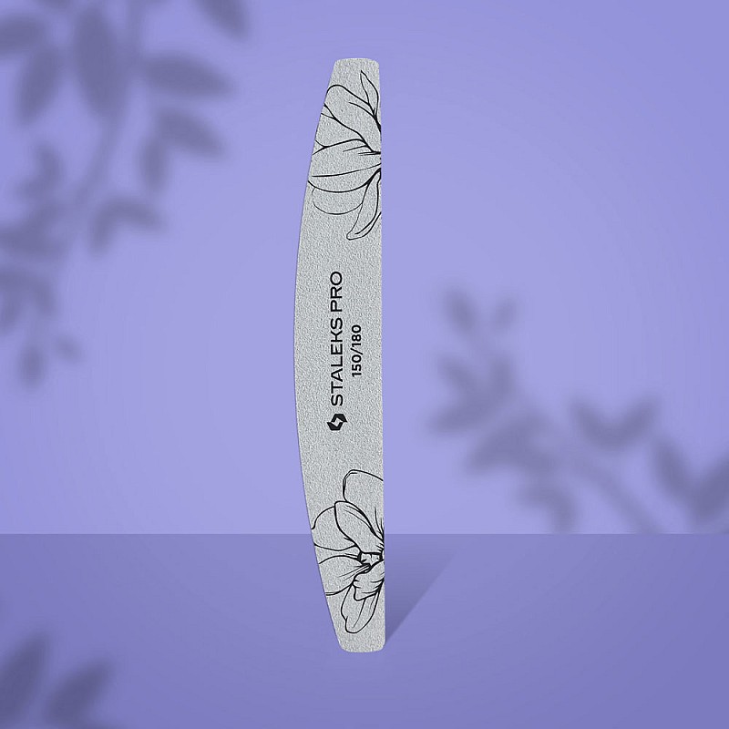 Пила за нокти полумесец 150/180грит Staleks Expert Pro 