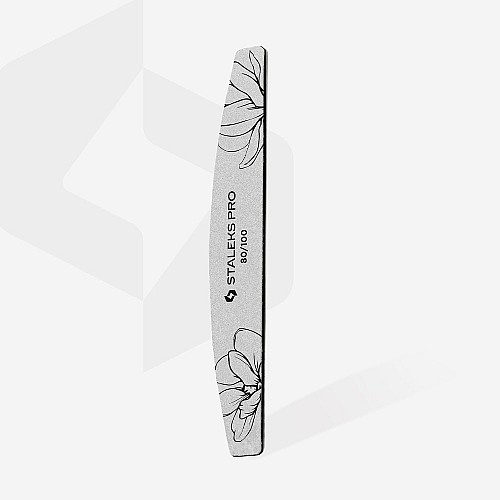 Пила за нокти полумесец 80/100 грит Staleks Expert Pro 