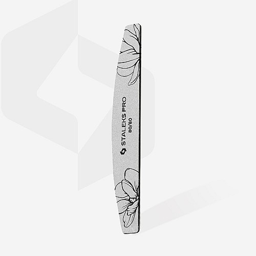 Пила за нокти полумесец 80/80 грит Staleks Expert Pro 
