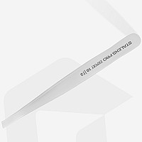 Пинцета за вежди широка скосена Staleks Expert 10 Type 3