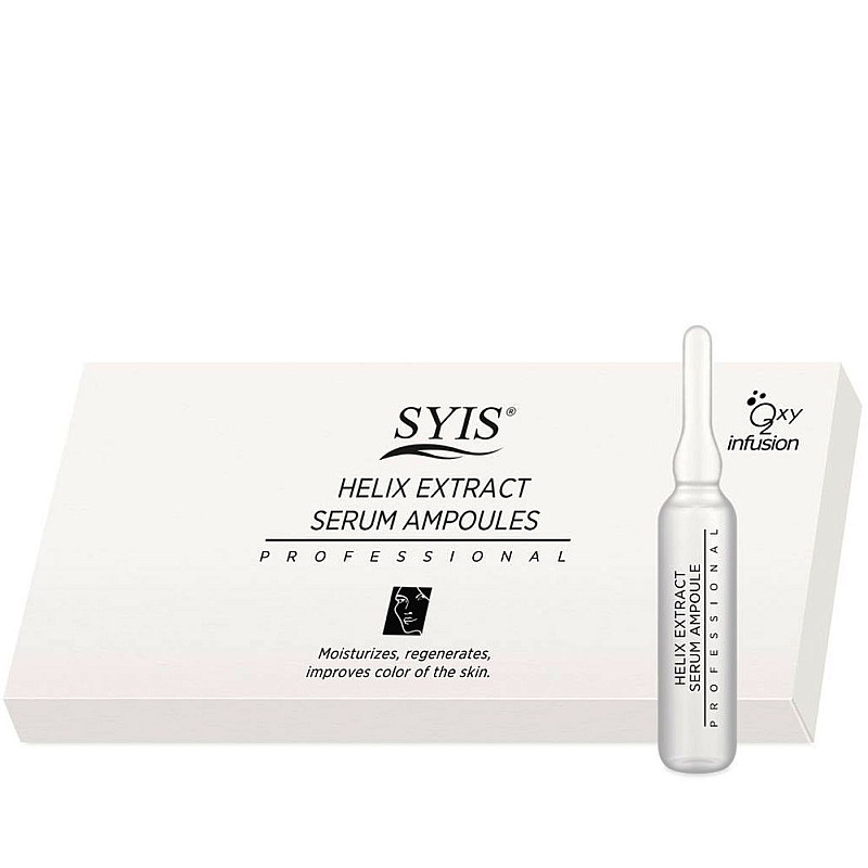 Ампули за мезотерапия с екстракт от охлюв Syis Ampoule With Snail Slimmere Helix Extract Serum 10x3ml