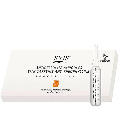 Ампули против целулит с кофеин Syis Anti-Cellulite Ampoules With Caffeine 10х10ml