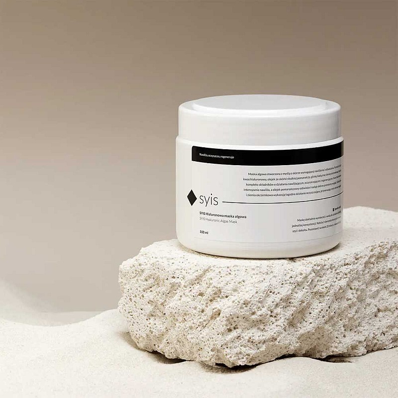 Хидратираща мска с хиалурон и водорасли Syis Hyaluronic Algae Mask 500ml