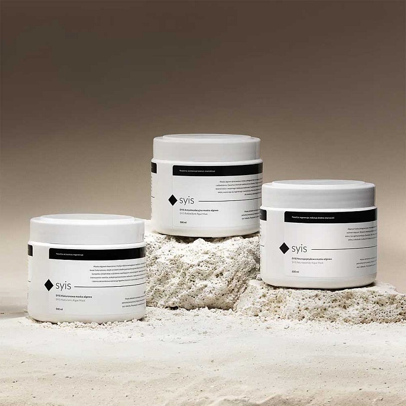 Хидратираща мска с хиалурон и водорасли Syis Hyaluronic Algae Mask 500ml