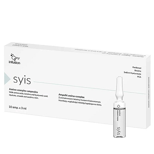 Ампули за интензивна хидратация за лице Syis Amino-Complex Ampoule 10x3ml