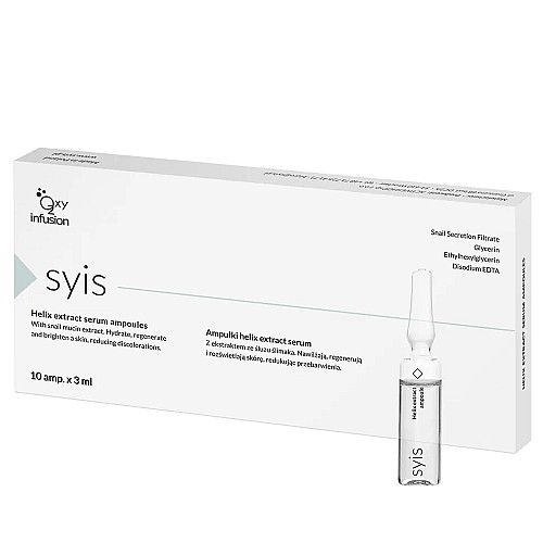 Ампули за мезотерапия с екстракт от охлюв Syis Ampoule With Snail Slimmere Helix Extract Serum 10x3ml