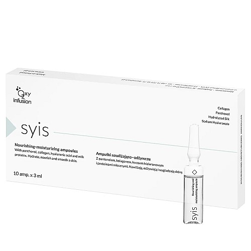 Хидратиращи ампули за лице Syis Nourishing and Moisturizing Ampoules 10х3ml
