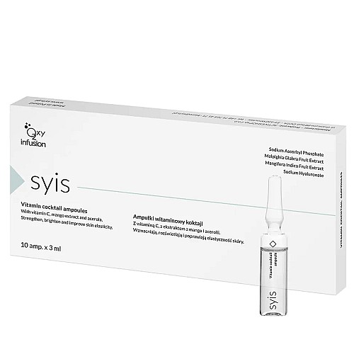 Витаминен коктейл за мезотерапия Syis Vitamin Ampoule Cocktail 10х3ml
