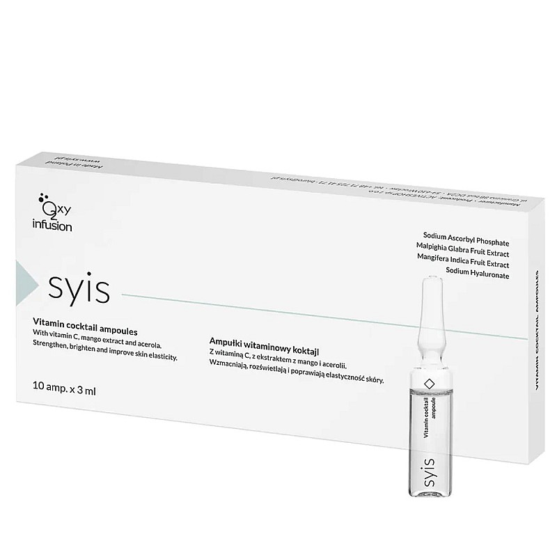Витаминен коктейл за мезотерапия Syis Vitamin Ampoule Cocktail 10х3ml