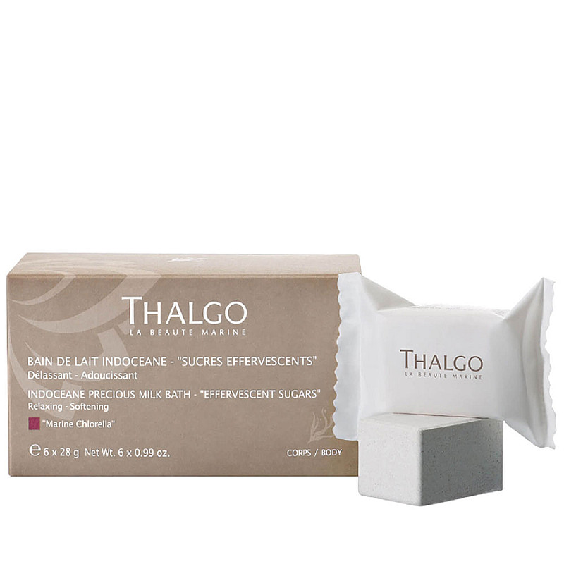 Релаксиращо мляко за вана Thalgo Indoceane Bain de Lait 6х28g