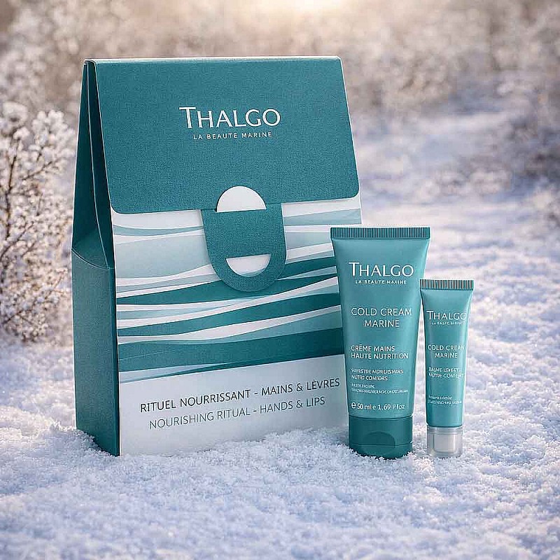 Комплект грижа за ръце и устни Thalgo Cold Cream Marine Winter Beauty Hands & Lips