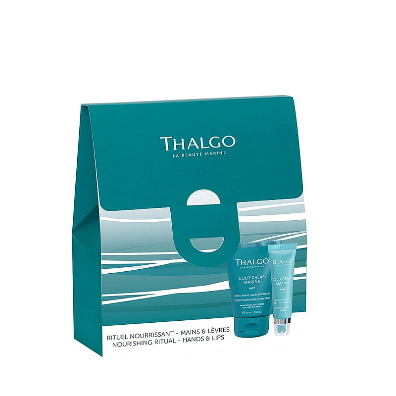 Комплект грижа за ръце и устни Thalgo Cold Cream Marine Winter Beauty Hands & Lips