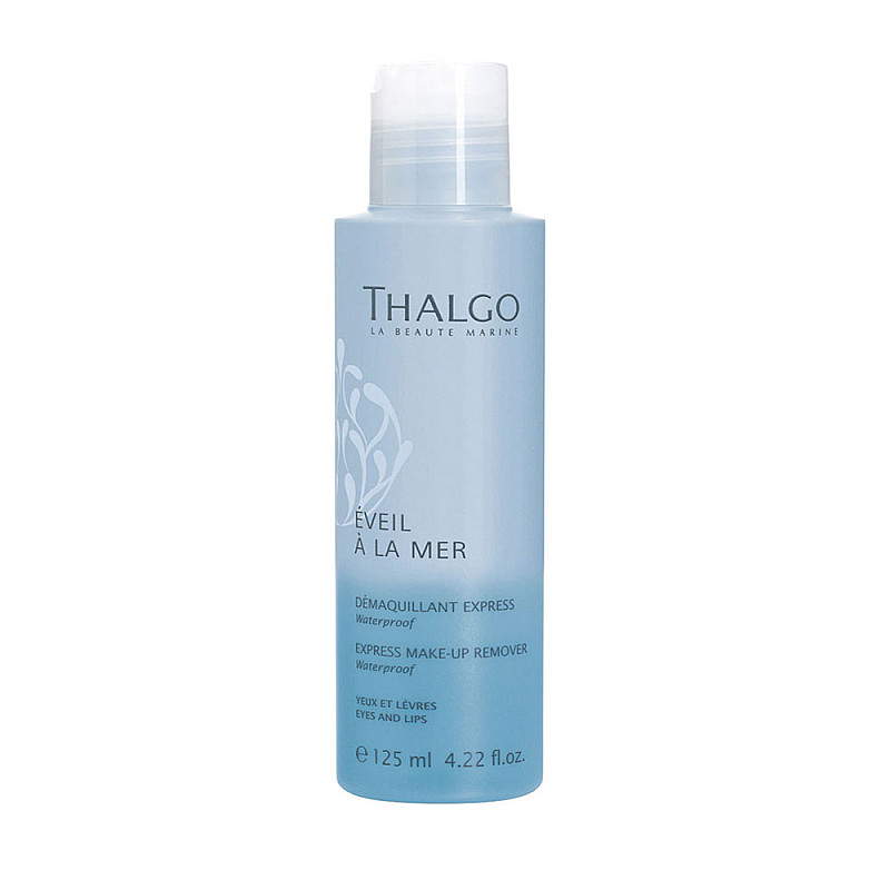 Почистващ лосион за водоустойчив грим Thalgo Eveil a la Mer Demaquillant Express Yeux et Levres 125ml