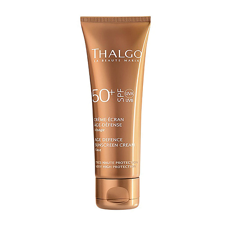 Регенериращ слънцезащитен крем SPF50 Thalgo Crème Ecran Age Defencе 50ml