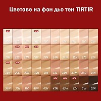 Високо покривен и дълготраен фон дьо тен мини TirTir Mask Fit Red Cushion Mini 4.5g