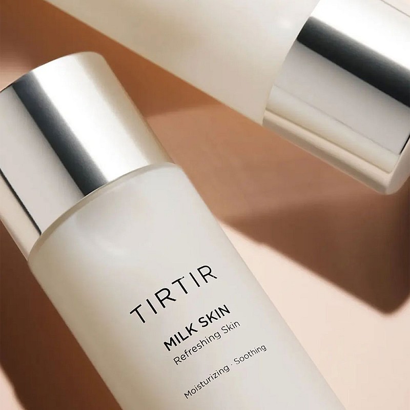 Нежен тонер за мигновено озаряване и блясък TirTir Milk Skin Toner 150ml