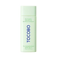 Слънцезащитен серум за чувствителна кожа Tocobo Cica Calming Sun Serum SPF50+ PA++++ 50ml