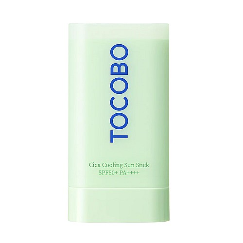 Успокояващ и охлаждащ слънцезащитен стик Tocobo Cica Cooling Sun Stick SPF50+ PA++++ 18g