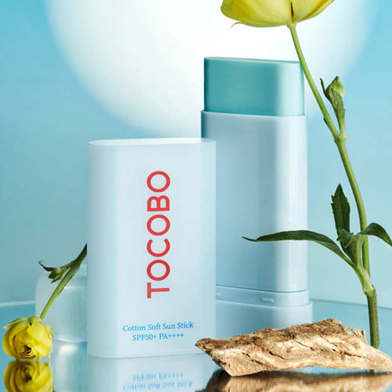 Слънцезащитен стик Tocobo Cotton Soft Sun Stick SPF50+ PA++++ 19 g