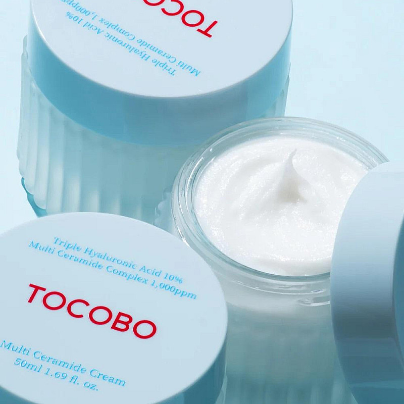 Силно хидратиращ крем със серамиди и хиалурон Tocobo Multi Ceramide Cream 50ml