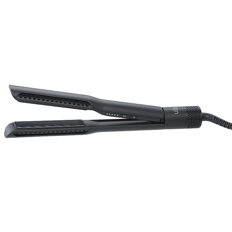 Професионална преса с титаниеви плочи и въздух Ultron Varuna Cool Air Flat Iron Black