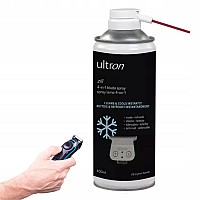 Охлаждащ спрей за почистване и смазване на ножчета Ultron Zili Cool Blade Spray 400ml