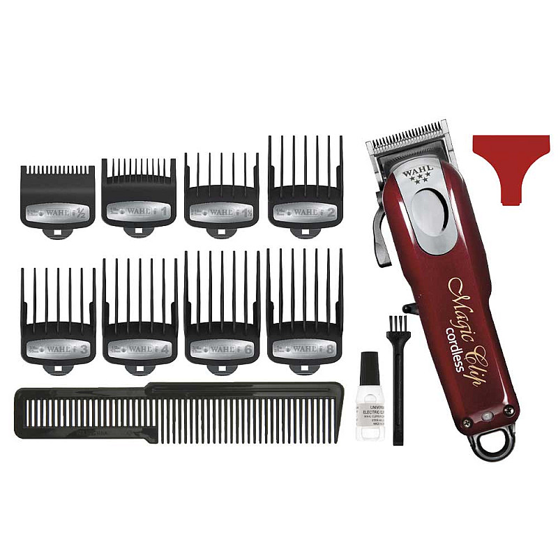 Машинка за подстригване Wahl Magic Clip Red