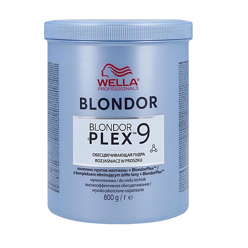 Блондор прахообразен 9 тонен Wella Blondorplex Multi Blonde Powder Brightener 800g