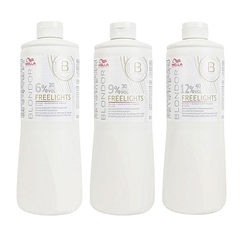 Оксидант кремообразен Wella Professionals Blondor Freelights Cream Emulsion 1000ml