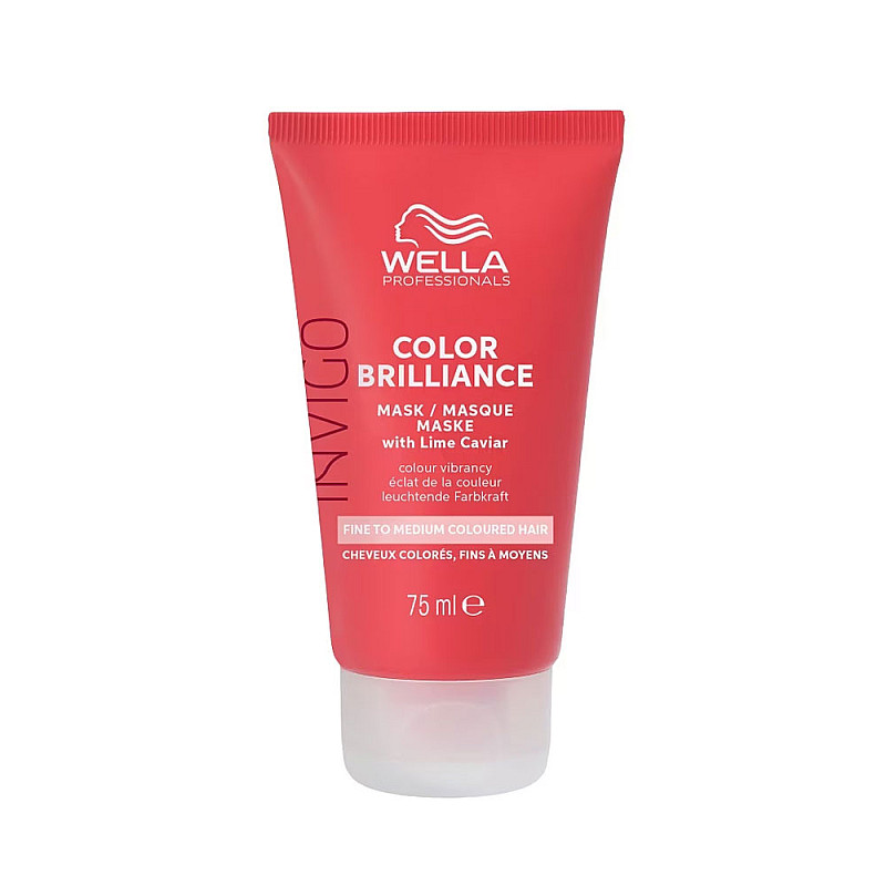 Маска за фина боядисана коса Wella Invigo Color Brilliance Mask 75ml