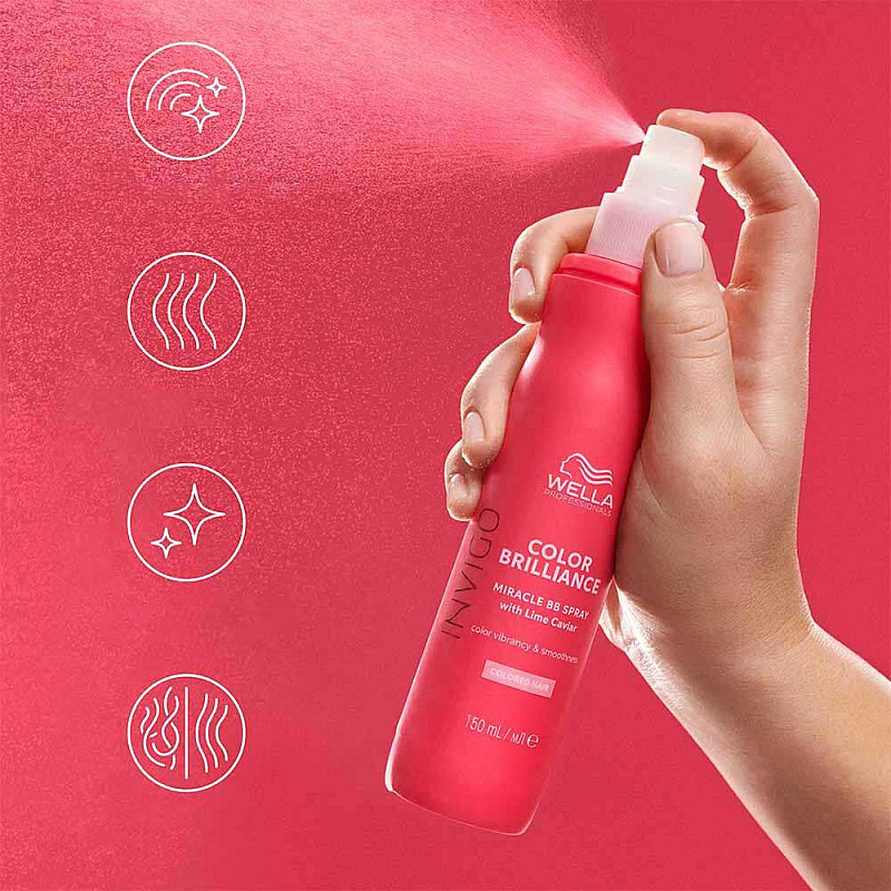 Спрей за запазване на цвета без отмиване Wella miracle BB spray 150ml 