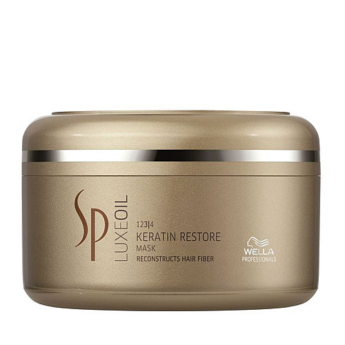 Силно възстановяваща маска с кератин Wella SP Luxeoil Keratin Restore Mask 150ml